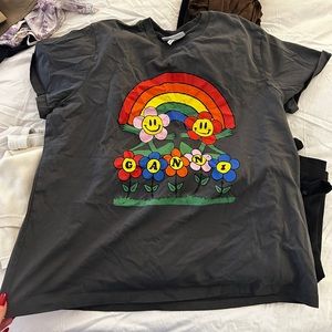 GANNI rainbow tshirt